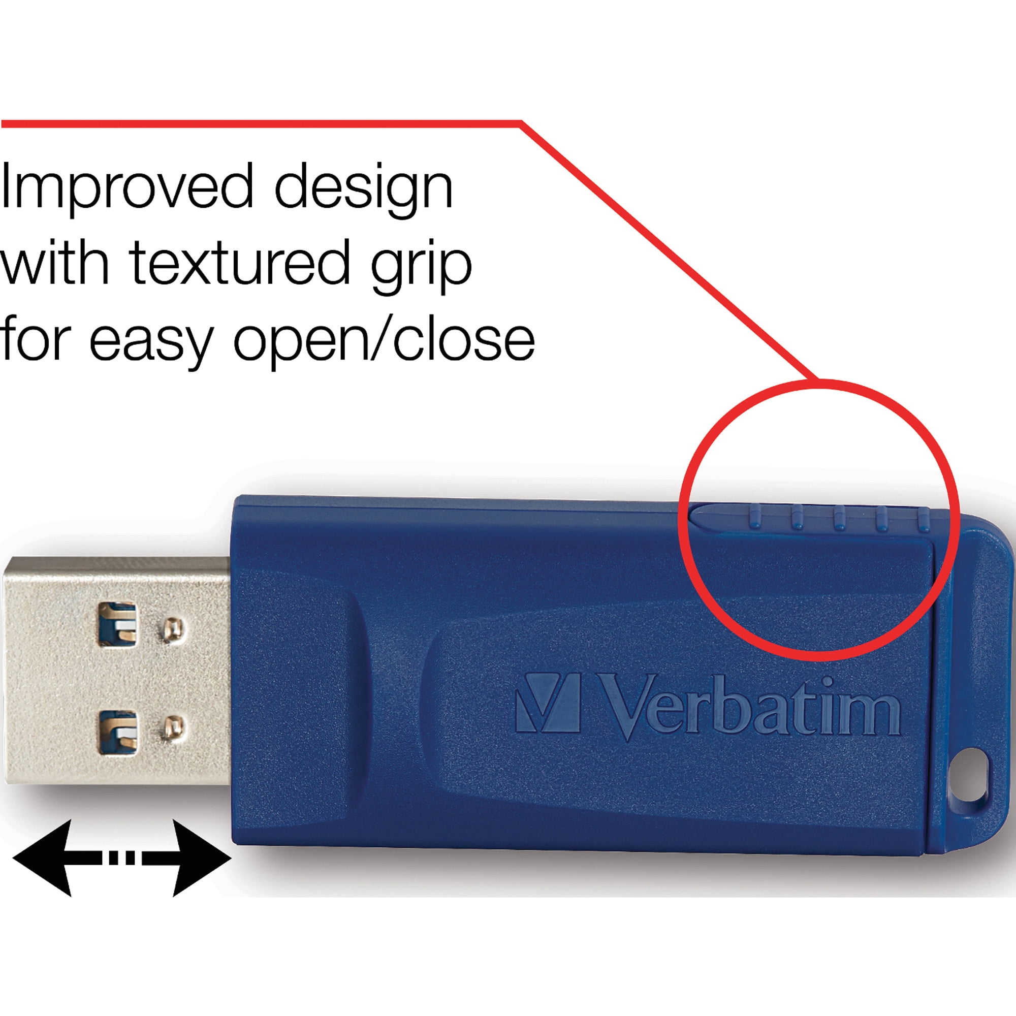 Verbatim 99810 16GB USB Flash Drive, 5 pk - Walmart.com