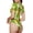 St. Patrick's Day3, variant on Strawberry and Ladybugs Womens One Piece Swimsuits Modest Tummy Control Bathing Suits Lace Up Slimming Swim Suit-Medium