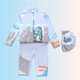 thumbnail image 2 of Odeerbi Traje de Baño de Flotación de Niños 6M-4Y Con Gorra de Baño de Una Sola Pieza de Flotabilidad Rash Guard Upf 50 + Traje de Flotación de Protección Solar, 2 of 5