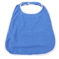 thumbnail image 1 of Adult Bib, Soft Adjustable Terry Bib Clothing Protector  for Nursing Homes Blue,Gray, 1 of 7