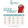 thumbnail image 7 of TIYOMI Women's Plus Size T-Shirts 3X 4th of July Summer Short Sleeve Tops Round Neck Shirts American Flag Star Pullover Red Raglan Casual T-Shirt Loose Fit Summer Tee 3XL 22W 24W, 7 of 7