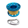 thumbnail image 3 of jinwen Aluminum Scuba Diving Finger Spool Reel+10m Line+ Link Blue, 3 of 9