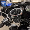 thumbnail image 5 of Motorcycle Handlebar Drink Cup Holder For Honda GL1800 Goldwing 2001-2017 For Harley Dyna Softail Electra 1996-up Black, 5 of 5