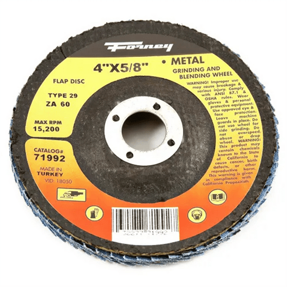 FLAP DISC 4X5/8 60 GRIT