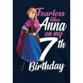 thumbnail image 3 of Frozen Garçons/filles Intrépide comme Anna 7e Anniversaire Chandail à Capuche, 3 of 4