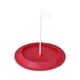 thumbnail image 1 of Entrenamiento de golf con putting en copa, juego flexible con hoyo de putting de bandera. Entrenamiento de golf con putting en copa. Rojo, 1 of 9