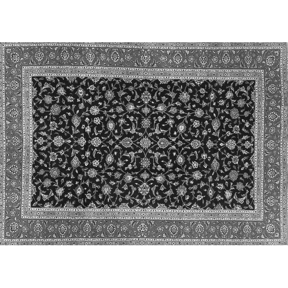 Ahgly Company Indoor Rectangle Persian Gray Traditional Area Rugs, 6' x 9'