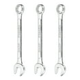 thumbnail image 1 of 3Pcs Combination Wrench 10mm Metric 12-Point Box and Open End Zinc Plated Steel, 1 of 7