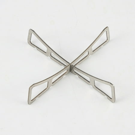 

Outdoor Camping Cooking Rack Stove Cross Bracket Stainless Steel Pot Holder