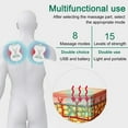 thumbnail image 6 of CAMOTUSE Electric Muscle Stimulator TENS Unit Pulse Massager for Pain Relief, Portable Therapy Device for Back, Neck, and Shoulders, 6 of 7