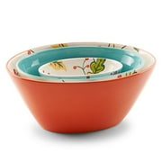 Chateau Set of 3 Serving Bowls, Pimiento