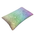thumbnail image 3 of Daiia Beautiful Glitter Bedding Waterproof Pillow Protector Zippered Queen – Bed Bug Proof Pillow Encasement-16"x24", 3 of 9