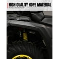 thumbnail image 2 of A & UTV PRO Extended Fender Flares for 2015-2021 Can Am Outlander 450/500/570, Heavy Duty Front Rear Mud Flaps Guards Accessories, Replace OEM # 715001909, 2 of 3