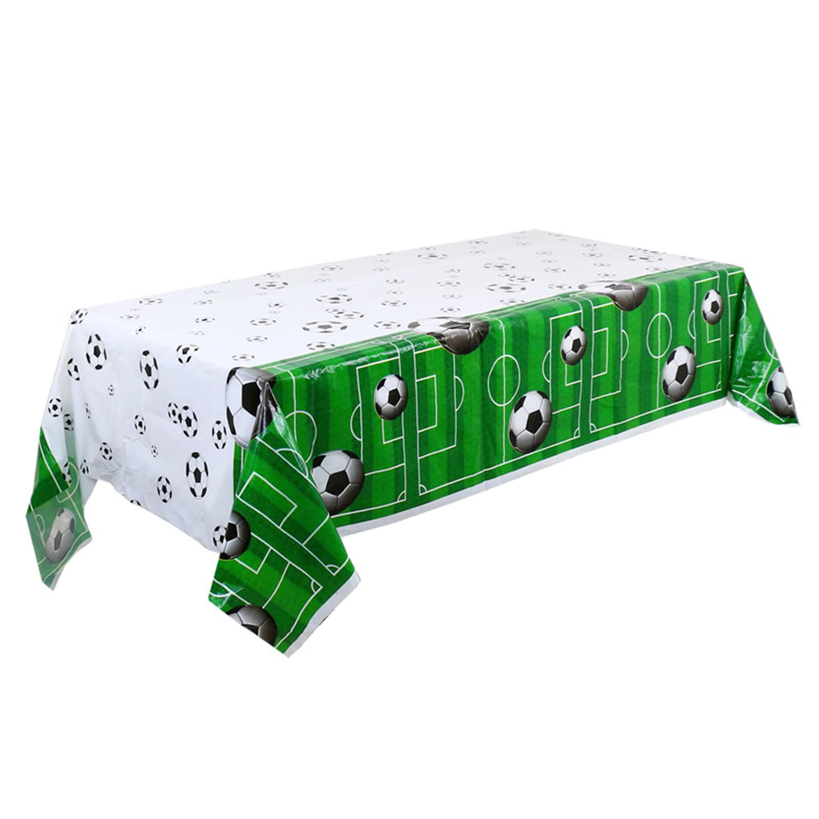 Zeeyh 137 x 274cm Football Tablecloths, Rectangle Football Table Cloth