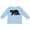 AE-Light Blue, variant on Inktastic West Virginia Black Bear Silhouette Boys or Girls Long Sleeve Toddler T-Shirt