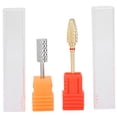 thumbnail image 4 of 2 uds 2,35mm diámetro del vástago broca para uñas manicura arte de uñas cabezal de pulido para taladro eléctrico para uñas, 4 of 8