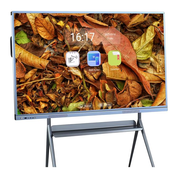 OH Smart Boards 55inch Pro Live Streaming Display, Screen Mirroring Reverse Control IR Touch Rotatable 4K Monitor Wireless 5G/WiFi Connectivity for Digital Signage, School & Conferences