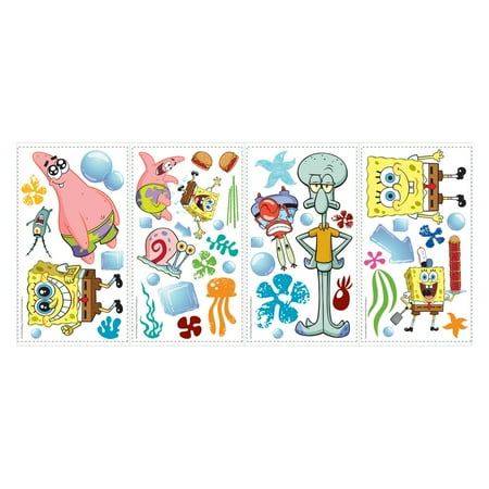 RoomMates SpongeBob SquarePants Peel and Stick Wall Decals