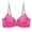 Pink, variant on Women's Push Up Bra Lightly Lined Sexy Floral Embroidery Lace Supportive Bowkont Bras (Pink, 38B)
