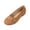 Brown, variant on Willtoo Women’s Metal Buckle Strap Ballet Flats, Round Toe Slip‑on Dress Casual Shoes, Soft Light‑Weight Flat Footwear Office Daily Business Comfortable Walking Shoes