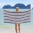 thumbnail image 6 of Arkwright Cabo Beach Towels - Large Ringspun Cotton Pool Towel - 30 x 70 in. - (4 Pack) Black & Grey, 6 of 9