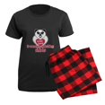 thumbnail image 5 of CafePress - True Love Panda Women's Dark Pajamas - Women's Short Sleeve Print T-Shirt and Pants Dark Cotton Pajama Set, 5 of 7