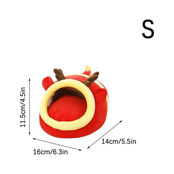 Xihbxyly Cosas Por Menos de 5 Dolares 1Pc Linda Casa para Hámster, Erizo, Conejillo de Indias, Almohadilla para Cama, Jaula