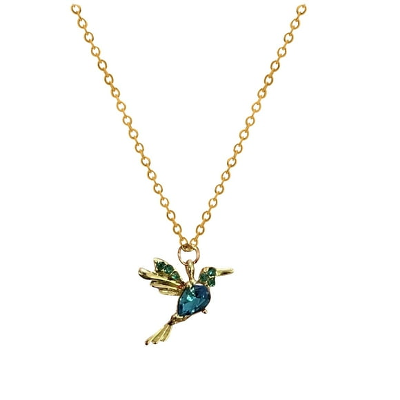 Hummingbird Necklace Lucky Pendant Necklace Jewelry Necklace Jewelry Simple Pendant NecklaceThe Best Gift for A Loved One