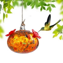 Bird feeders For Outdoors Bird Feeders Are Small For A Hummingbird Of Hand-blown Glass Ornaments Pendants Outdoor With Two Power Ports Garden Patio And Decoration Window