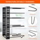 thumbnail image 4 of Estante de Ollas, Organizador Ajustable de 8 Capas para Ordenar Ollas, Sartenes y Tapas, Resistente y Estable para Ahorrar Espacio en Cocina, Facil Ensamblaje(8Capas Vertical), 4 of 13
