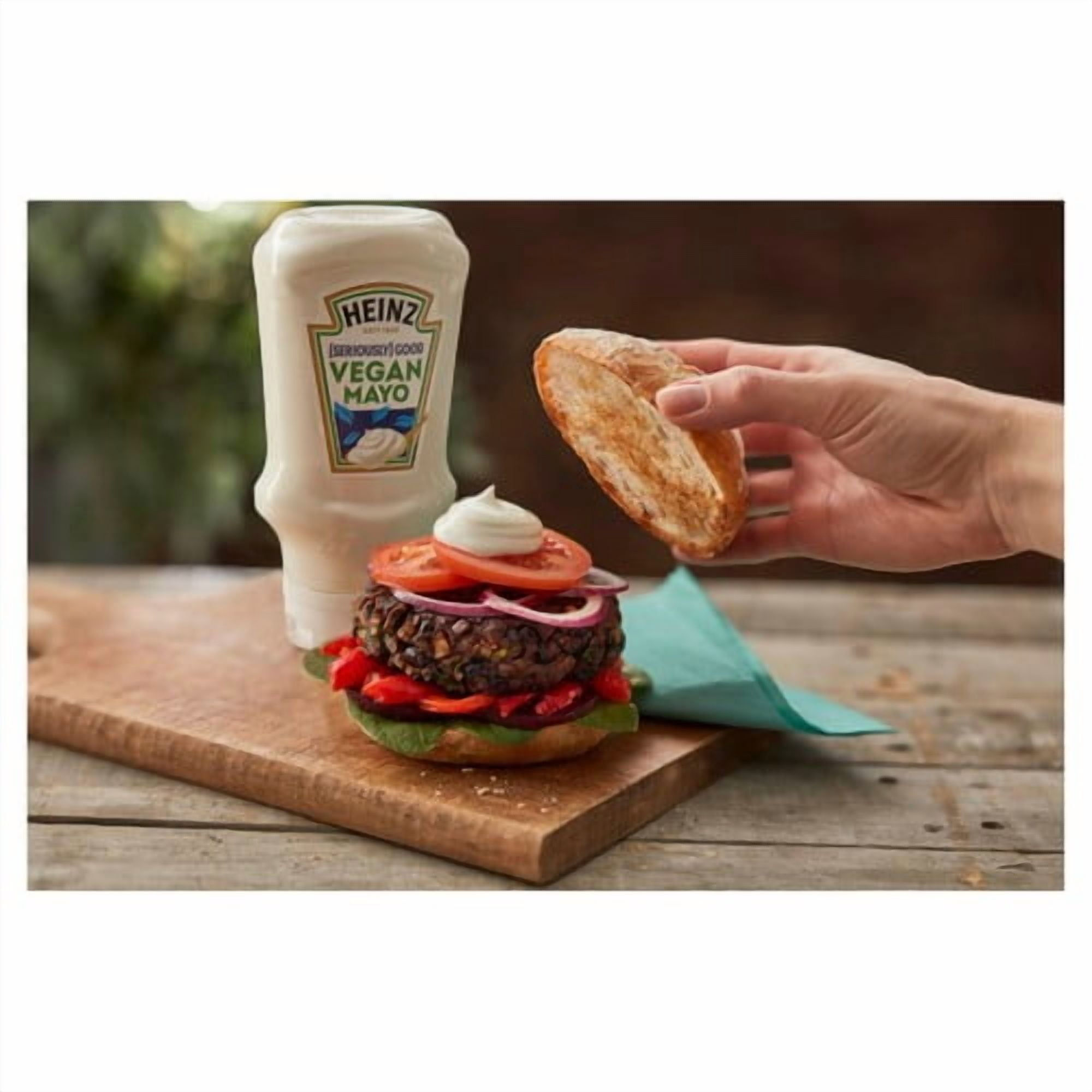 Heinz Vegan Mayonnaise 800g, British Import (Pack of 2)