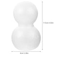 thumbnail image 3 of 10 unids Muñeco de nieve Artesanía DIY Kit de Navidad Crafting Balls Kids Muñeco de nieve Kit, 3 of 7