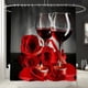 thumbnail image 3 of Decoración De Cristal Rojo Para Baño 72 Ducha 72 Pulgadas De Diseño X Cortina Productos Para Baño, 3 of 3