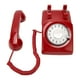 thumbnail image 3 of Teléfono retro giratorio, teléfono fijo antiguo de estilo antiguo con altavoz mecánico para el hogar, la oficina y el hotel, color rojo, 3 of 14