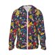 thumbnail image 1 of Balery Rock Music Sudadera ligera de manga larga con capucha y protección solar UPF 50+ para hombre y mujer, ideal para pesca y running-Medium, 1 of 7