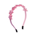 thumbnail image 2 of 2 tocados de estrellas con purpurina para el cabello, accesorios para el cabello para niños, para decoración de fiesta de cumpleaños (estrella rosa brillante), 2 of 6