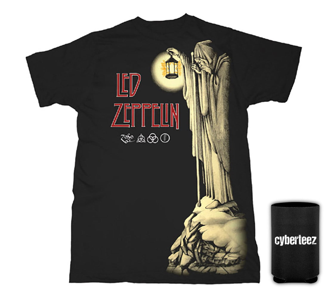 Led Zeppelin Hermit Stairway To Heaven T-Shirt + Coolie (XL) - Walmart.com