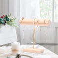 thumbnail image 4 of Xuanheng Wood Bracelet stand Rack Organizer Bracelet Storage Rack for Scrunchies Tabletop M, 4 of 8
