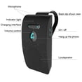 thumbnail image 3 of Bluetooth Handsfree Speakerphone , Wireless Car Speaker Kit Sun Visor Clip Speaker - Black, 3 of 9
