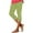 Mint Green, variant on DDAPJ pyju Capri Leggings for Women Lace Trim Yoga Capris Dressy Casual Summer Slim Cropped Pants Buttery Soft Stretch Milk Silk Legging Prime Sales Black S