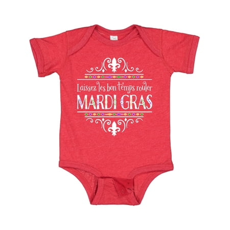 

Inktastic Laissez Les Bon Temps Rouler Mardi Gras Gift Baby Boy or Baby Girl Bodysuit