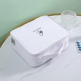 thumbnail image 5 of 2 Pack Medicine Bag, Portable First Aid Kit, Empty First Aid Kit, Empty Medicine Bag, Waterproof, Empty, for Outdoor Activities, Sports (White), 5 of 5