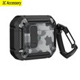 thumbnail image 1 of Case for Airpods Pro 2nd Generation Case 2022 Airpod pro 2 case Secure Lock Clip Shockproof Protective Cover for AirPods Pro 2 Camouflage gray For AirPods 3 2021, 1 of 6
