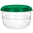 thumbnail image 3 of DecorRack 2.5 Quart Round Plastic Food Storage Container, 1 pack, 3 of 6