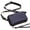 Blue, variant on Hard Shell Cosmetic Bag Women Mini Suitcase Shape Crossbody Bag Shoulder Bag