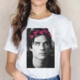 thumbnail image 2 of The Vampire Diaries Harajuku 90s Printed Graphic Short Sleeve Female Tops Tees Harajuku  VintageT Shirts Women's T-shirt, 2 of 28