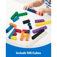 thumbnail image 4 of Coogam Math Cubes, Manipulatives Number Counting Blocks with Activity Snap Linking Cube Math Construction Toy Gift for Preschool Kindergarten Learning, 4 of 6