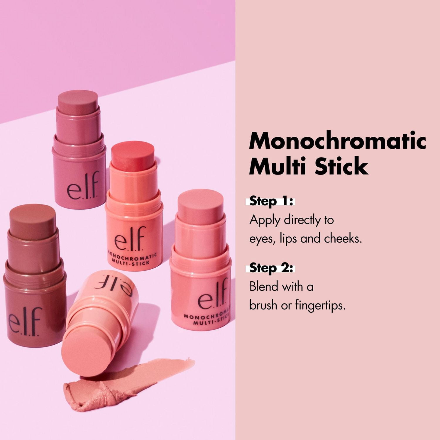 e.l.f. Cosmetics Bâton multi monochromatique