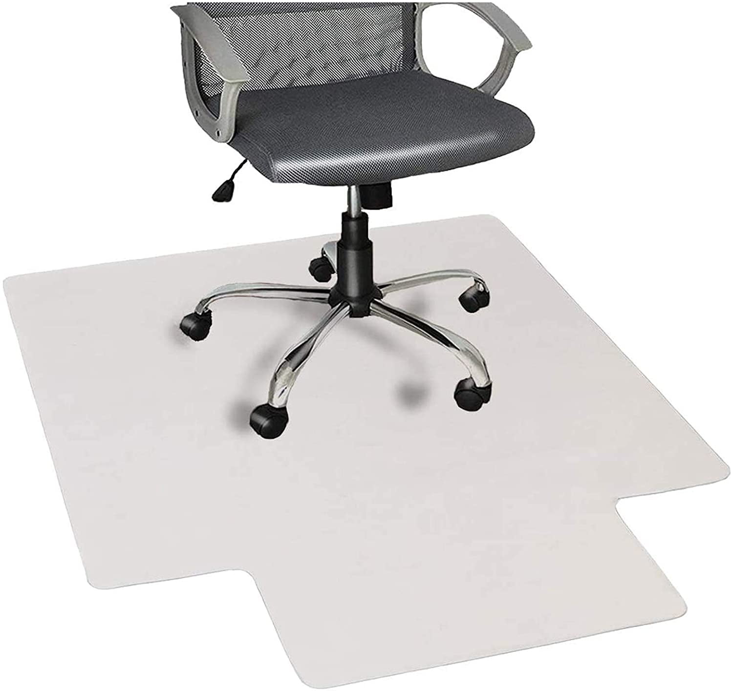 PVC Matte Home-use Office Protective Mat for Floor/Carpet Desk Chair Transparent 