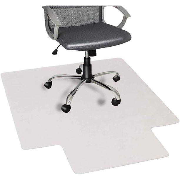 Clear Office Chair Mat 35'' X 47'', Durable Desk Chair Mat for Hardwood